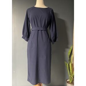 navy blue formal dress